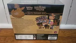 Pokemon TCG Shining Fates Elite Trainer Box ETB NEW Small Tear - Image 4
