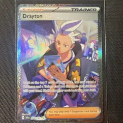 Drayton - 244/191 - Special Illustration Rare SIR - Surging Sparks - Pokemon TCG - Image 1