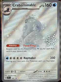 Pokemon #149/142 Crabominable - Image 1