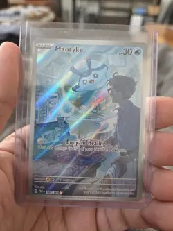 Pokemon Mantyke 189/182 Paradox Rift Illustration Rare - NM - Image 1