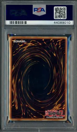 2007 YU-GI-OH! GLAS-GLADIATOR'S ASSAULT #EN039 EV-HERO LGHTNG.GOLEM GLAS PSA 9 - Image 2
