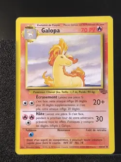 Carte Pokemon Galopa 44/64 Edition 2 Ed 2 Jungle Wizards 6 - Image 2