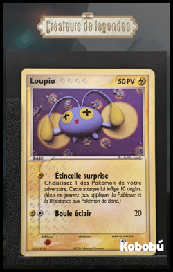 Carte Pokemon Loupio 50/92 Ex Createurs De Legendes Bloc EX FR 2 - Image 1