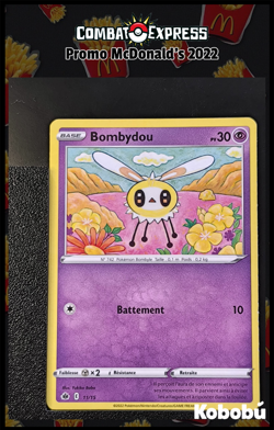 Carte Pokemon Bombydou 11/15 Promo MC Donalds 2022 FR NEUVE - Image 1