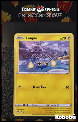 Carte Pokemon Loupio 8/15 Promo MC Donalds 2022 FR NEUVE - Image 1