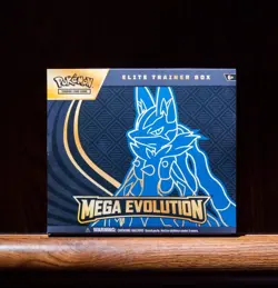 Pokemon TCG Mega Evolution Lucario Elite Trainer Box ETB Sealed - Image 1