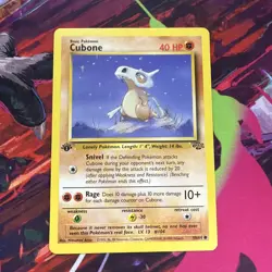 Pokemon Jungle 1st Edition Cubone 50/64 VINTAGE! - Image 1