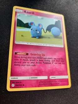 Azurill - 146/236 - Sun & Moon: Cosmic Eclipse *NM* Near Mint TCG POKEMON - Image 3