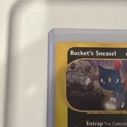 Pokemon TCG Rockets Sneasel #5 Best Of Game Promo 2002 LP League Reward - Image 5
