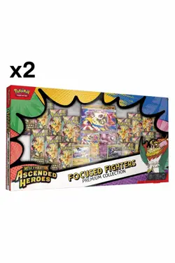 Pokemon TCG Mega Evolution Ascended Heroes Focused Fighters Premium Collection - Image 1