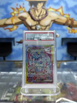 [PSA 10] Pokemon TCG Sylveon ex SV8a #212 Special Art Rare Holo JP 2024 - Image 1