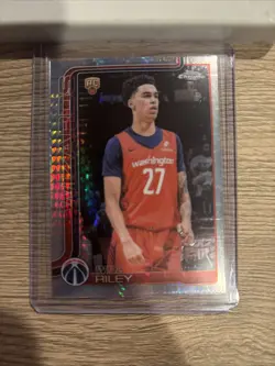 2025-26 Topps Chrome - Will Riley #271 Prism Refractor (RC) - Image 1