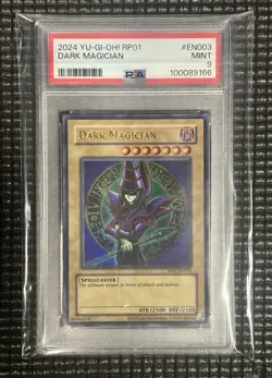 Yu-Gi-Oh! 2024 RP01-RETRO PACK DARK MAGICIAN EN003 (PSA 9) ULTRA RARE UNLIMITED - Image 1