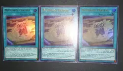 3x Mitsurugi Prayers 1st Edition Ultra Rare L26D-ENM14 Yu-Gi-Oh! - Image 2