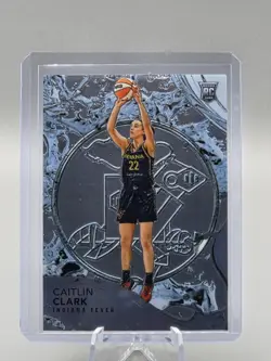2024 Panini The National Silver Pack Caitlin Clark Rookie Chrome /99 Fever - Image 1