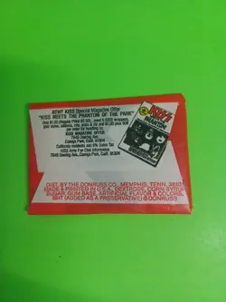 1978 Donruss KISS 2nd Series Sealed Wax Pack Music Bubble Gum Cards !! RARE !!! - Image 3