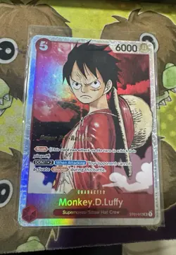 Monkey D. Luffy ST01-012 Super Pre Release , Near Mint - Image 1