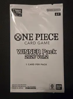 One Piece TCG Winner Pack Vol. 2 2026 English Sealed Promo Pack - Image 1