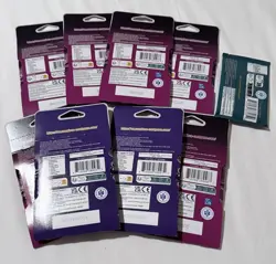 One Piece 12-card Booster Pack x9 lot English Unopened - Image 2