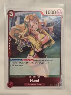 Nami ST21-009 - One Piece TCG Starter Deck EX: Gear 5 Foil NM - Image 1