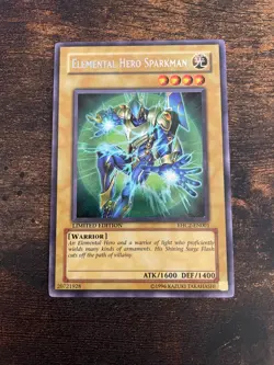 Elementl Hero Sparkman - EHC2-EN001 - Limited Edition - Secret Rare - MP - Image 1