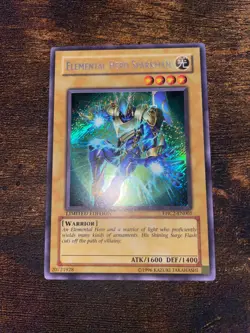 Elementl Hero Sparkman - EHC2-EN001 - Limited Edition - Secret Rare - MP - Image 2