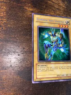 Elementl Hero Sparkman - EHC2-EN001 - Limited Edition - Secret Rare - MP - Image 5