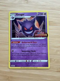 Gengar SWSH241 Lost Origin Prerelease Stamped Promo Pokemon Card NM-Mint TCG - Image 1