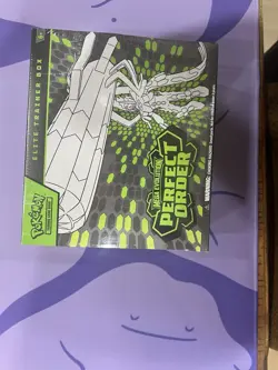 Pokemon TCG PERFECT ORDER ETB - FACTORY SEALED NEW - Ripped Plastic Seal - Image 1