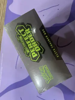 Pokemon TCG PERFECT ORDER ETB - FACTORY SEALED NEW - Ripped Plastic Seal - Image 3