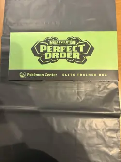 Pokemon TCG Mega Evolution: Perfect Order Pokemon Centre ETB Factory Sealed - Image 3