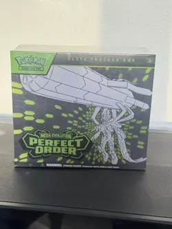 Pokemon TCG Perfect Order ETB Factory Sealed Box - Image 1