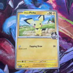 Ethan's Pichu 071/182 Sv10: Destined Rivals Common Regular Pokemon Card NM - Image 1