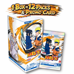 KAYOU NARUTO Series 3 Chapter Jin English Display Box – 12 Packs & Promo Card - Image 1