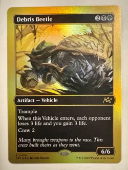 Debris Beetle (First-Place Foil): Aetherdrift - MTG Foil NM - Image 1