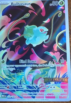 Bulbasaur - (Mega Evolution Stamped) 133/132 Miscellaneous Cards & Products Holo - Image 1