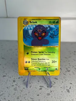 Arbok 3/165 Reverse Holo Expedition Base Set 2002 Pokemon Card HP e-Reader - Image 1