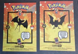ZUBAT X GOLBAT LOT - POKEMON KANTO CARDS TOP POKEDEX CCG FOIL - Image 2