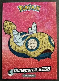 DUNSPARCE - POKEMON JOHTO CRYSTAL CARD COLLECTION CRACKED CCG ICE HOLO - Image 1