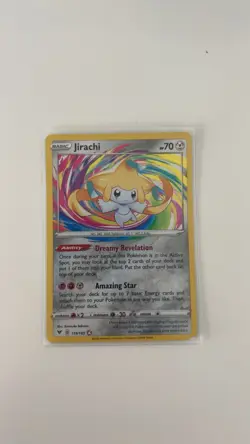 Pokemon TCG Jirachi Vivid Voltage Holo Card 119/185 Amazing Rare - Image 1