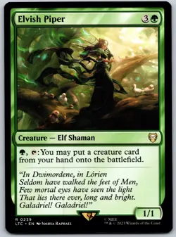 Elvish Piper R Commander: The Lord of the Rings TLC 239 NM - Image 1