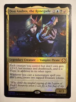 Don Andres, the Renegade - FOIL - Lost Caverns of Ixalan LCC - 0006 - MTG Magic - Image 1