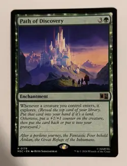 x1 Path of Discovery R MTG Commander: Marvel Super Heroes M/NM, English - Image 1