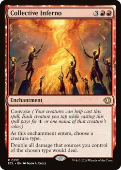 MTG Collective Inferno - Foil, Lorwyn Eclipsed, Lightly Played, English - Image 1