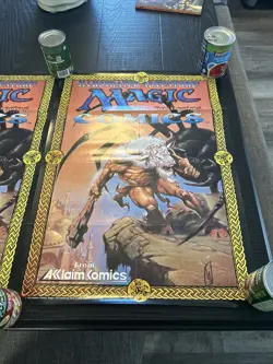 Magic The Gathering Comics Posters Acclaim 1995 Store Promotional 2 Poster!! - Image 3
