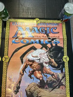 Magic The Gathering Comics Posters Acclaim 1995 Store Promotional 2 Poster!! - Image 4