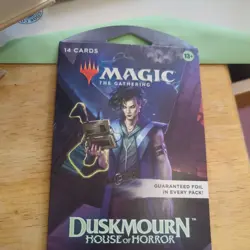 Magic The Gathering: Duskmourn House of Horror Play Booster Pack Factory Sealed - Image 1