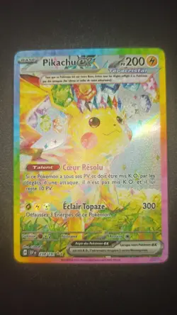 carte pokemon pikachu ex 238/191 Etincelles Deferlantes - Image 1