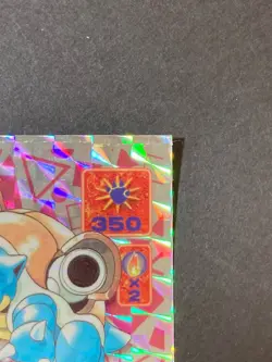 [P398]Pokemon Blastoise 362 Holo Sticker Amada 1997 Japanese Collectible Rare - Image 3