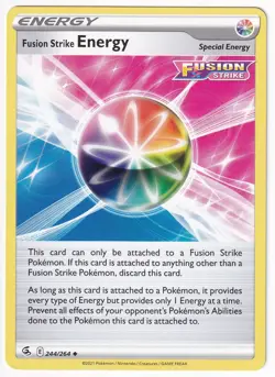 Fusion Strike Energy 244/264 - Fusion Strike - LP Special Energy Pokemon TCG - Image 1